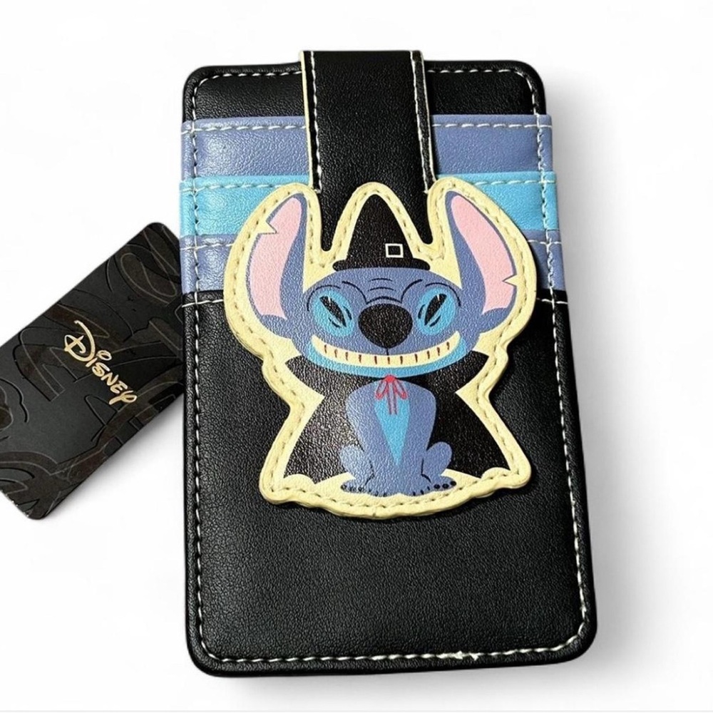 NWT Buckle Down Disney Cardholder - Stitch In Witch Costume